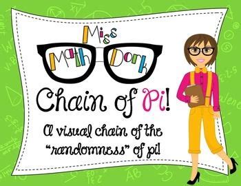 (Pi day) Creating a Chain of Pi Fraction Activities, Math Activities, Maths Classroom Displays ...