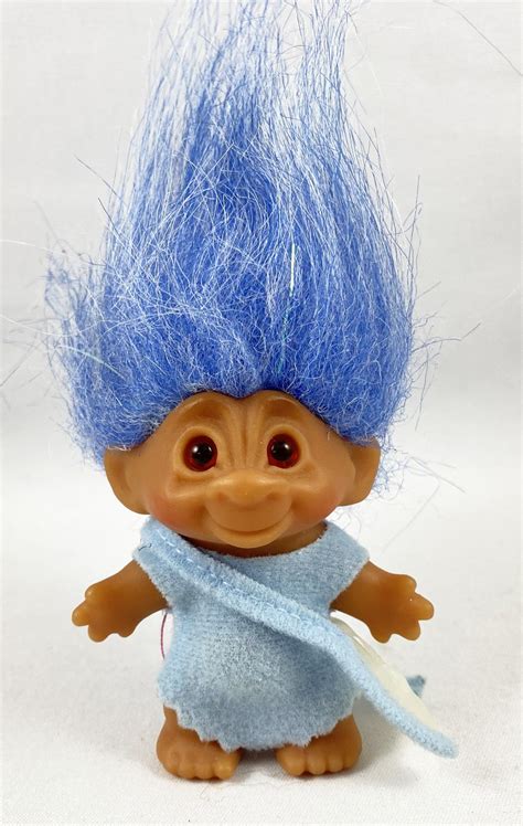 The Trolls - Plastic Figure 6" (Thomas Dam) - Blue Hair Troll