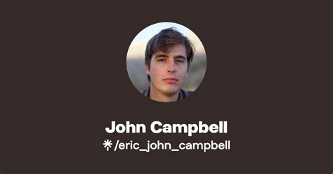 John Campbell | Instagram | Linktree