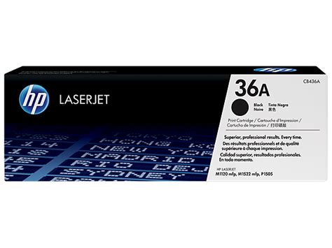 HP® 36A Black LaserJet Toner Cartridge (CB436A)