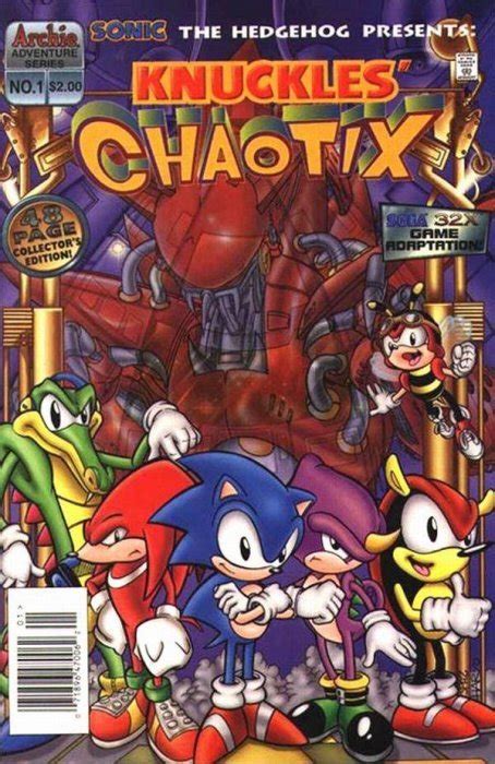 Knuckles' Chaotix 1 (Archie Comics Group) - ComicBookRealm.com