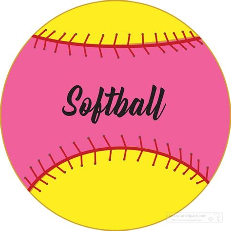 Clipart Softball Clip Art Library - vrogue.co