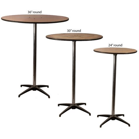Cocktail Tables - Celebrations! Party Rentals