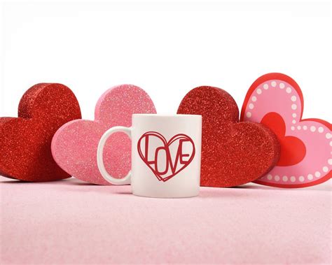 Valentines Day Coffee Mugs Valentine Love Personalized | Etsy