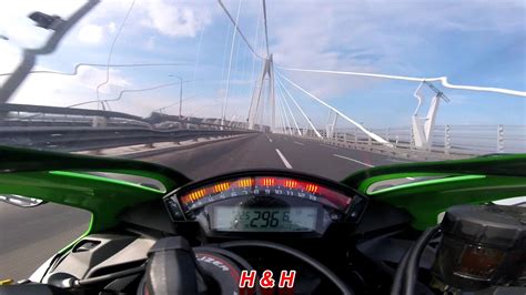 Kawasaki Ninja ZX10R - Top speed - YoutuBeRandom