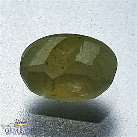 Chrysoberyl Cat's Eye Gemstone 1.87ct