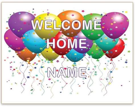 New House? New Baby? A Welcome Home Sign Template for Word Will Help You Celebrate