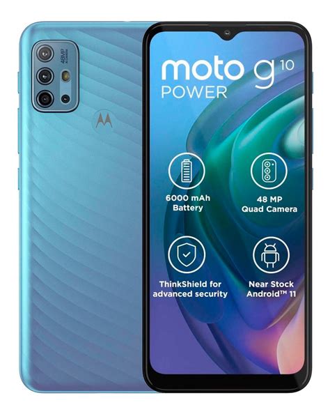 Motorola Moto G10 Power 4gb 64gb Azul | Envío gratis