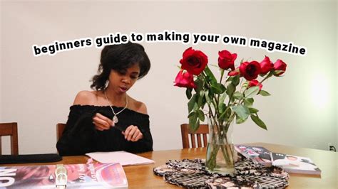 how to make your own magazine - YouTube