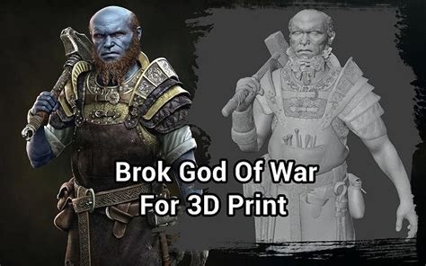 Brok - God Of War 3D model 3D printable | CGTrader