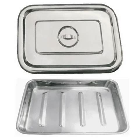 Surgical Tray with LID Heavy Stainless Steel - Shenda Surgical Solutions