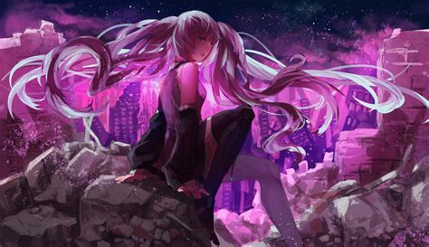 4k Purple Anime Wallpapers - Wallpaper Cave