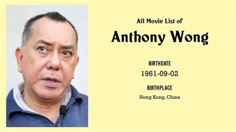 Anthony Wong Movies list Anthony Wong| Filmography of Anthony Wong ...