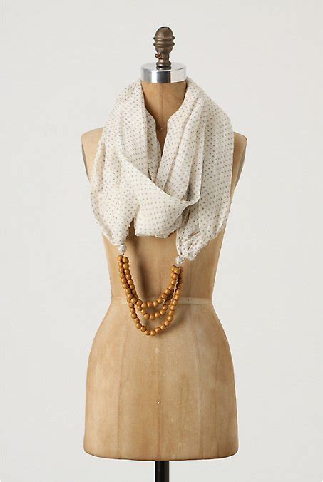 Hammers and High Heels: Mother's Day (Or Any Day) Anthropologie Inspired DIY Scarf Necklace!