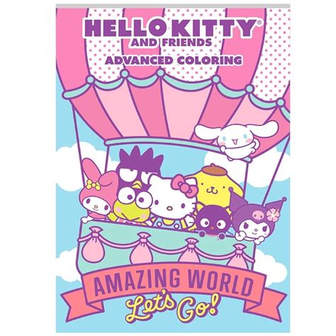 Hello Kitty Advanced Adults Coloring & Activity Book - Walmart.com