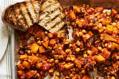 One pan roast: quick and easy butternut baked beans