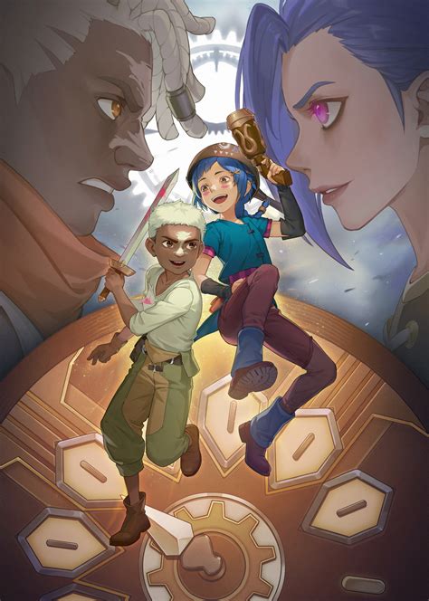 [no spoilers] Powder & Ekko Arcane Fan Art (by Z Bunnie) : r/arcane