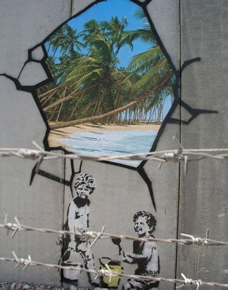 Banksy @ Gaza | Art inspiration | Pinterest