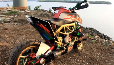 Bajaj Pulsar 220 To Ktm 390 Duke Modification Rear