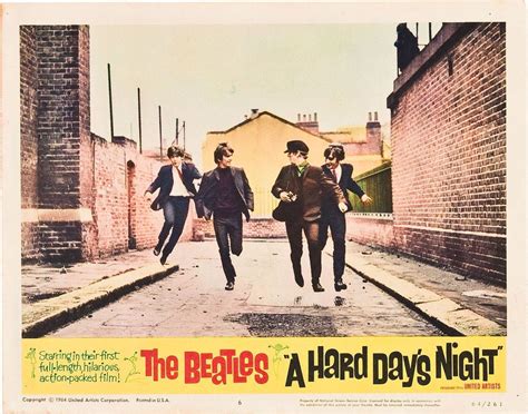 Hard Day's Night lobby card 3 - Flashbak