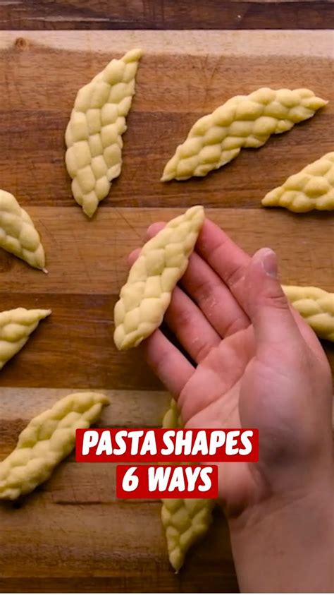 Easy Pasta Shapes By Hand | Diy food recipes, Foood recipes, Healthy recipes