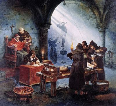 Medieval inquisition - Stock Image - N920/0063 - Science Photo Library