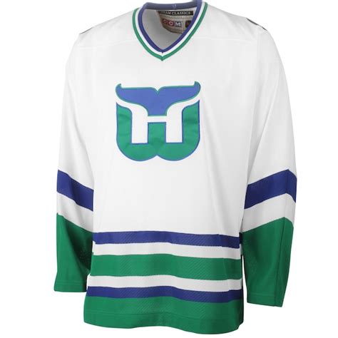 Mens Hartford Whalers CCM White Classic Throwback Jersey - Shop.NHL.com