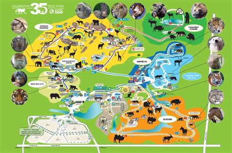 Toronto Zoo Map