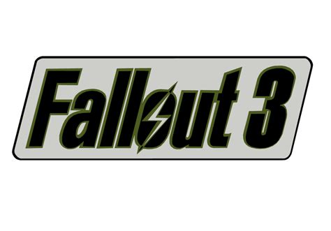 Fallout 3 logo PNG