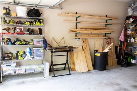 Garage Workshop Organization: Before & After - Erin Spain