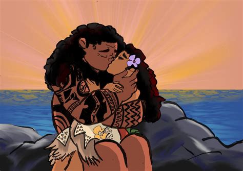 Moana x Maui by walkirie01 on DeviantArt