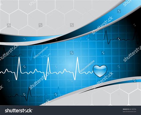 Vector Illustration Abstract Medical Background Stock Vector (Royalty Free) 66138709