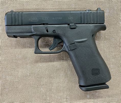 Glock 43X MOS 9mm compact 10+1 capacity fixed sights – Saddle Rock Armory