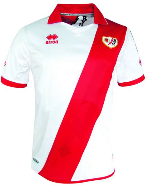 Rayo Vallecano 13-14 (2013-14) Home Kit Released - Footy Headlines