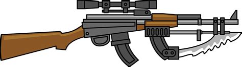 Sniper Rifle Clipart | Free download on ClipArtMag