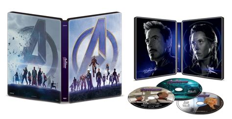 Avengers: Endgame [SteelBook] [Digital Copy] [4K Ultra HD Blu-ray/Blu-ray] [Only @ Best Buy ...