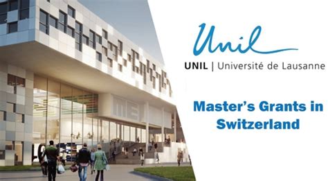 University of Lausanne Master's Grants Scholarships » 2024-2025 Programs