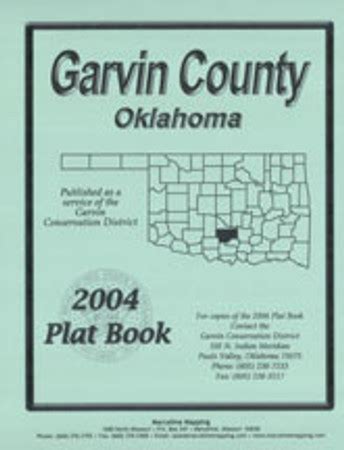 Garvin County Oklahoma 2004 Plat Book