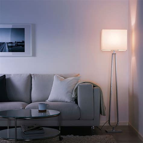 KLABB Floor lamp - off-white - IKEA