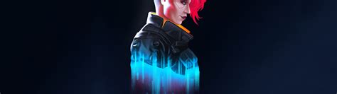 3840x1080 Resolution Cyberpunk 2077 Female V Minimalist 3840x1080 ...