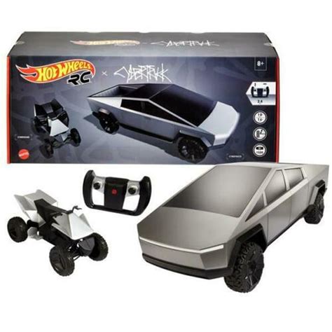 1/10 Scale Hot Wheels Mattel RC Tesla Cyber Truck Cybertruck - LIVECARMODEL.com