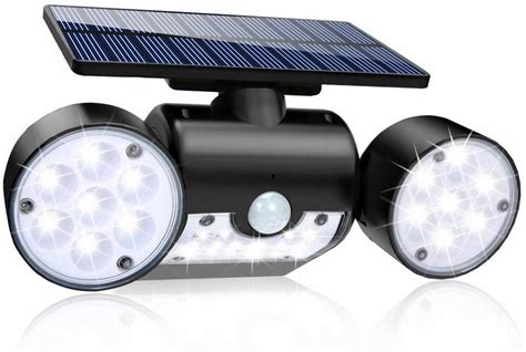 Solar Lights Outdoor, 30 LED Solar Security Lights with Motion Sensor ...