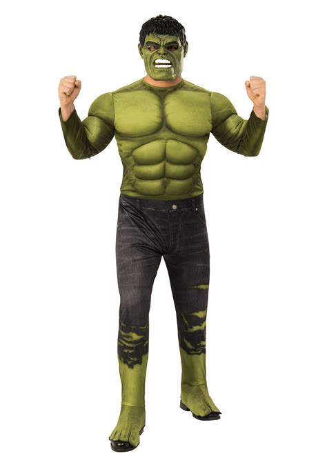 Avengers Endgame Deluxe Incredible Hulk Costume for Men