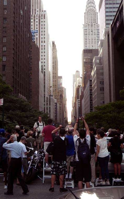 Manhattanhenge 2012 | ArchDaily