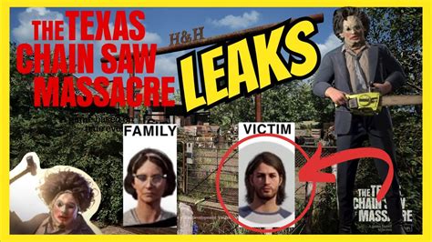 NEW KILLER NANCY and VICTIM DANNY | Texas Chainsaw Massacre Game leaks - YouTube