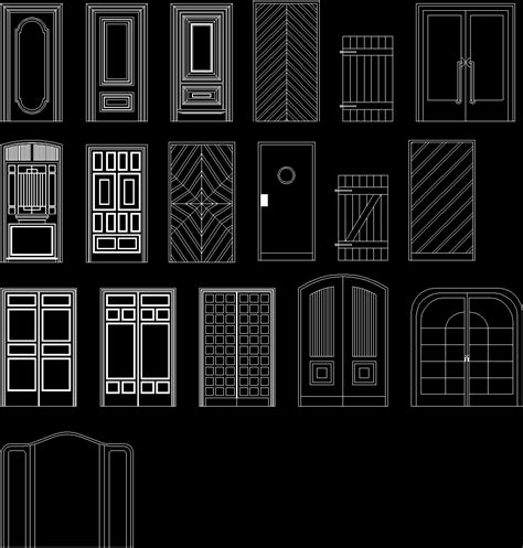 Doors DWG Block for AutoCAD • Designs CAD