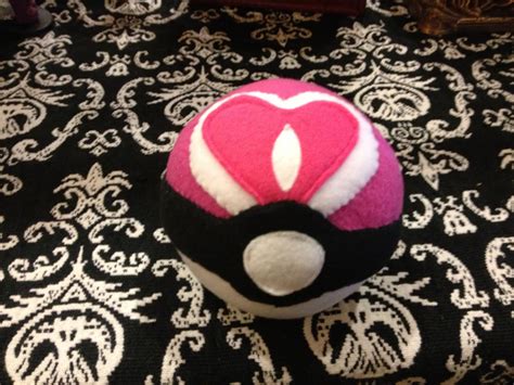 Pokemon Inspired Plush Love Ball | Etsy