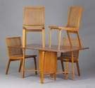 Mid Century Drop Leaf Table & Chairs | Cottone Auctions