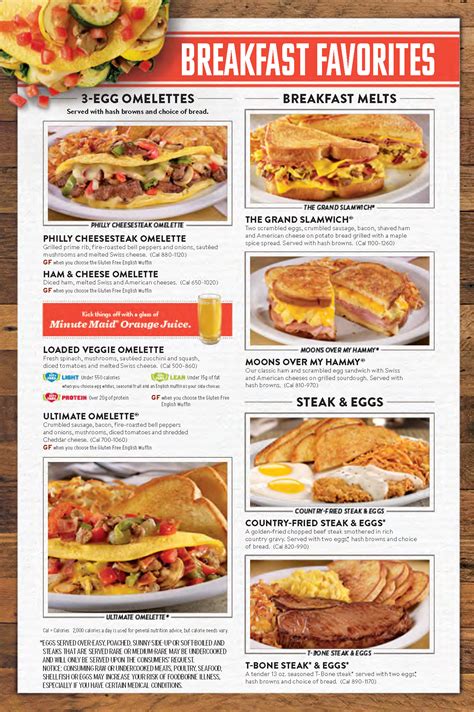 Denny’s Menu | OC Restaurant Guides