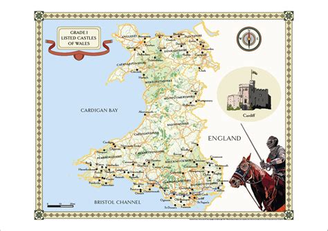 Castles Of Wales Map - vrogue.co